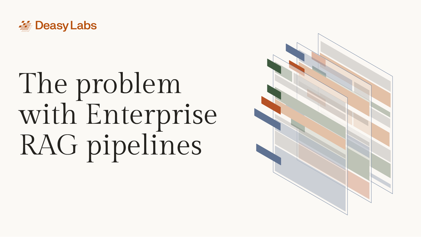 Load videoEnterprise RAG pipelines